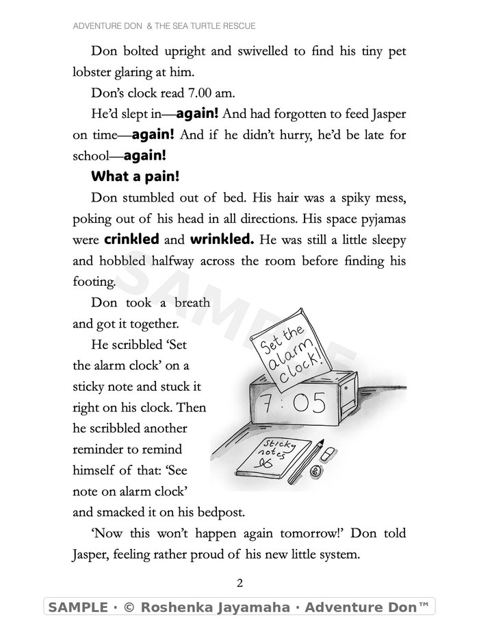 Chapter One — Don bolts upright, page 2